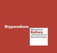 Logo kolorowe stypednium Ministra Kultury